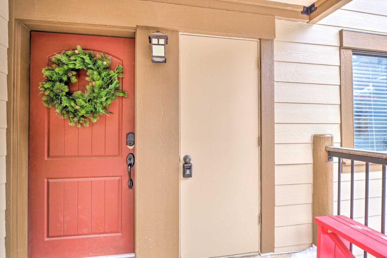 Central Breckenridge Condo With Hot Tub Walk To Ski Exterior photo