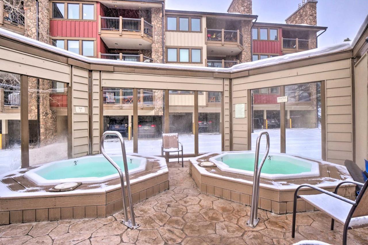 Central Breckenridge Condo With Hot Tub Walk To Ski Exterior photo